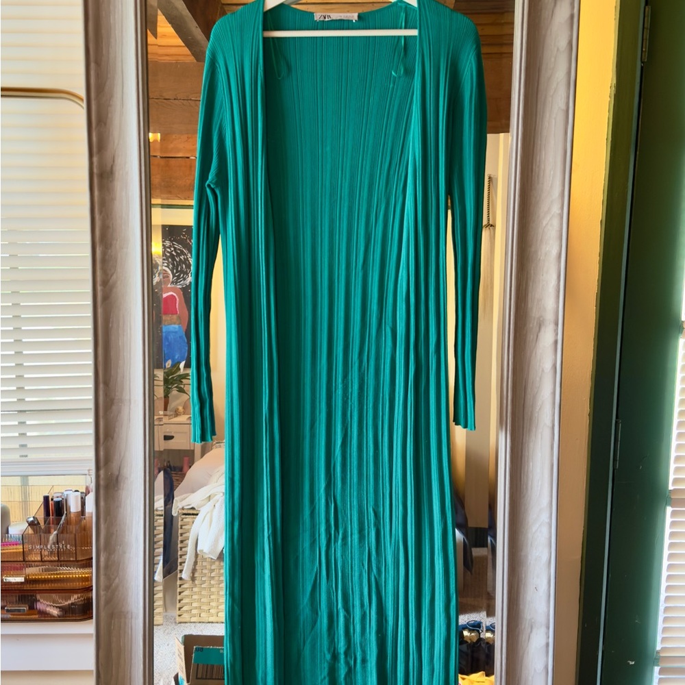 Elegant Green Maxi Dress
